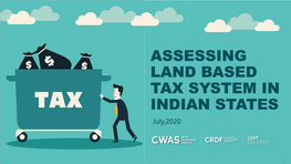 Assessing Land Based Tax System in Indian States