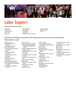 Labor Support