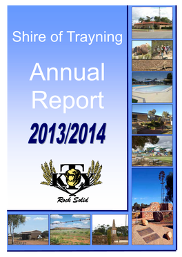 2013-2014 Shire of Trayning Annual Report