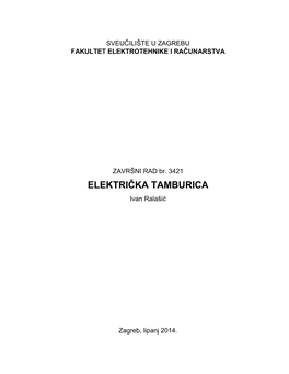 ELEKTRIČKA TAMBURICA Ivan Ralašić