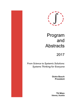 Program and Abstracts