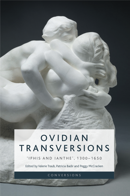 Ovidian Transversions Series Editors: Paul Yachnin and Bronwen Wilson