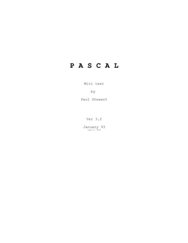 Pascal Page 1