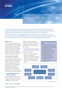 IS Governance Services