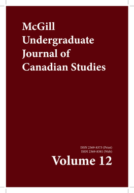 Canadian Content Journal V.12