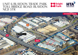 Unit 6 Blaydon Trade Park Toll Bridge Road, Blaydon Ne21 5Tr