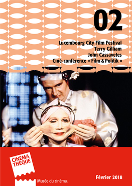 Février 2018 Luxembourg City Film Festival Terry Gilliam John