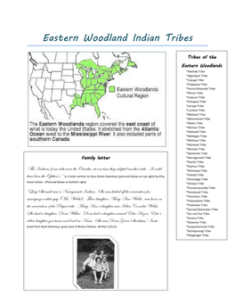 Eastern Woodland Indian Tribes
