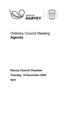 Ordinary Council Meeting Agenda