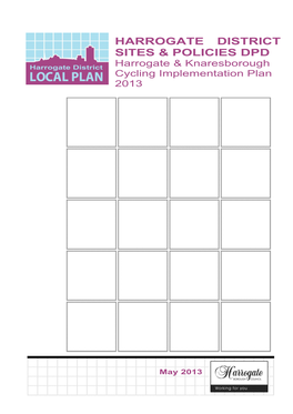 2013 Harrogate and Knaresborough Cycling Implementation Plan