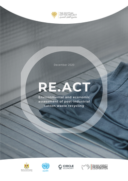 RE.ACT Environmental and Economic Assessment of Post-Industrial Cotton Waste Recycling.Pdf