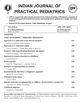 Indian Journal of Practical