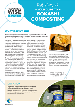 Bokashi Composting