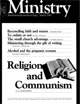 Reconciling Faith and Reason RICHARD RICE/10 the Small