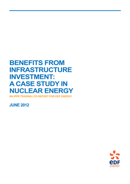Benefits from Infrastructure Investment