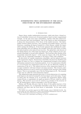 Interpreting True Arithmetic in the Local Structure of the Enumeration Degrees