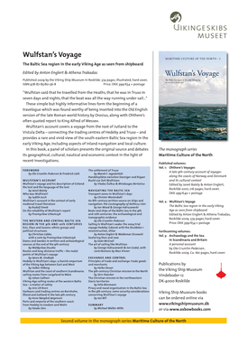 Wulfstan's Voyage