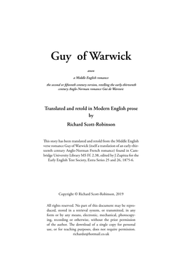 Guy of Warwick