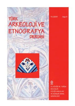 Arkeoloji Ve Etnografya Dergisi