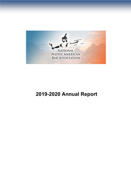 2019-2020 Annual Report November 16, 2020 NNABA Annual Meeting