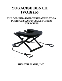 Yogacise Bench Ivo18110