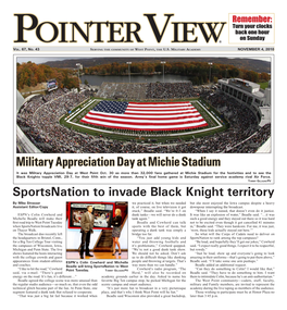Military Appreciation Day at Michie Stadium It Was Military Appreciation Day at West Point Oct