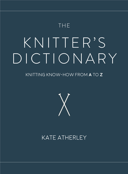 Knitter's Dictionary