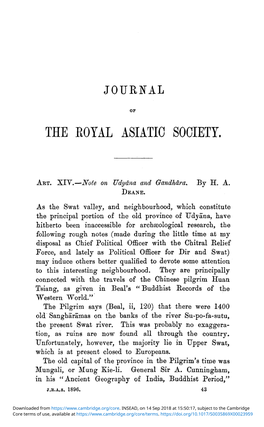 The Royal Asiatic Society