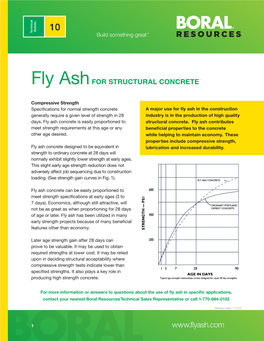 Fly Ashfor STRUCTURAL CONCRETE