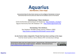 Aquirius Sky Atlas