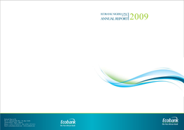 2009 Eco Bank Report