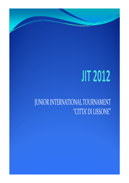 Junior International Tournament “Citta' Di Lissone”