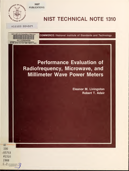 Performance Evaluation of Radiofrequency, Microwave, And