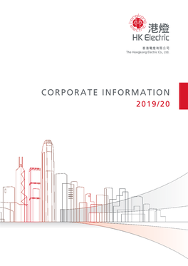 Corporate Information 2019/20 Contents