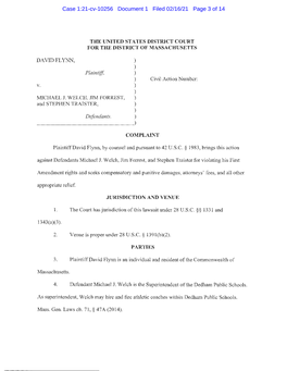 Case 1:21-Cv-10256 Document 1 Filed 02/16/21 Page 3 of 14