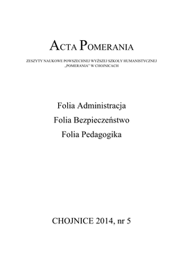 Acta Pomerania Nr 5