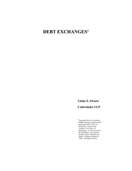 Debt Exchanges©