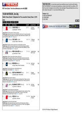 15:00 HAYDOCK, 3M 24Y Timeform 1-2-3: 1: SEEYOUATMIDNIGHT Betfair Chase (Grade 1) (Registered As the Lancashire Chase) (Class 1) (5YO 2: CONEYGREE Plus) 3: CUE CARD