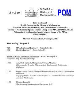 History of Mathematics