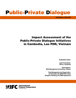 PPD Impact Assessment Is the First Such Evaluation