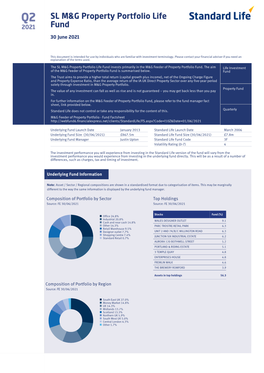 SL M&G Property Portfolio Life Fund