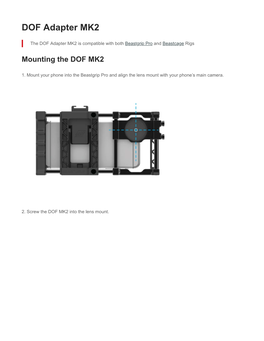 DOF Adapter MK2