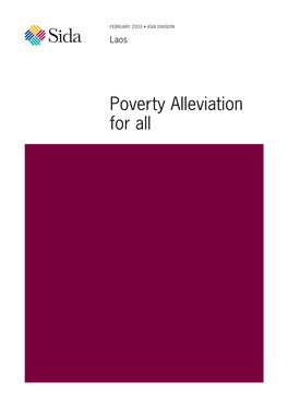 Poverty Alleviation for All