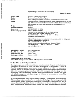 World Bank Document