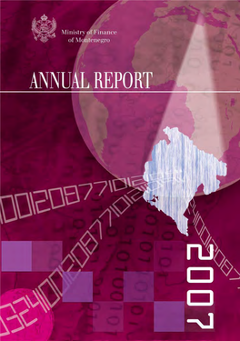 Annual Report of the Ministry of Finance for 2007