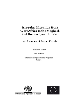 Irregular Migration from West Africa to the Maghreb and the European Union