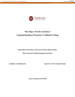 A Spatial Reading of Pynchon's California Trilogy