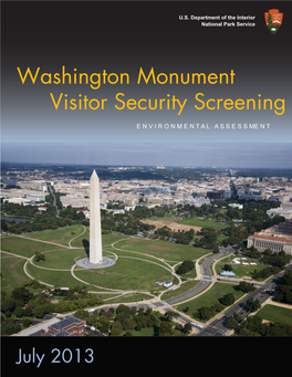 Washington Monument Visitor Security Screening