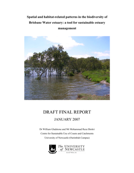 Spatial and Habitat-Related Patterns in the Biodiversity of Brisbane Water Estuary: a Tool for Sustainable Estuary Management