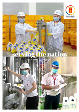 Serving the Nation 2019 ANNUAL REPORT ABOUT SAN MIGUEL FOOD and BEVERAGE, INC